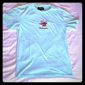 Pacsun Strangers embroidery tee